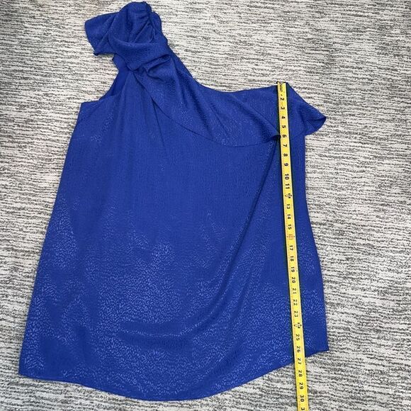 NWT Anthropologie Ruffled One-Shoulder Mini Dress Size 20W - Picture 9 of 12